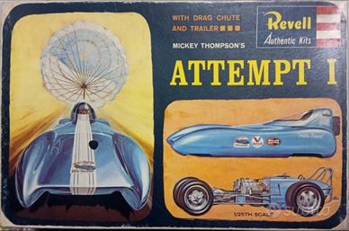 Kit Revell ATTEMPT I scala 1/25