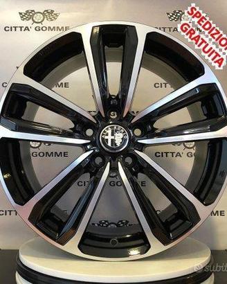Cerchi in lega Alfa Giulia Giulietta Brera 159 17