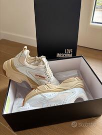 Sneakers Love Moschino Stardust 60 n.35 con scatol