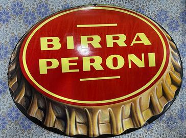 Stendardo birra peroni vintage