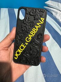 Cover iphone X dolce e gabbana