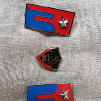Militaria carristi distintivo piastrine