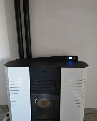 Stufa a pellet 14kw canalizzata