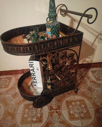 carrello porta bottiglie 