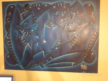 Quadro dipinto su tela MERCIER EMMANUEL