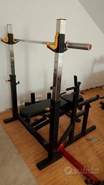 attrezzatura da palestra, pesi, bilanciere 