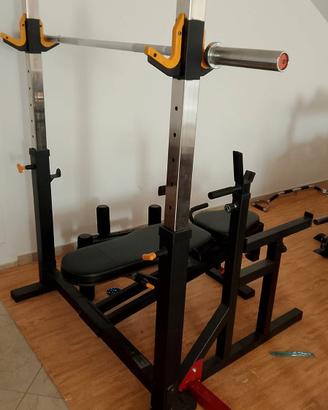 attrezzatura da palestra, pesi, bilanciere 