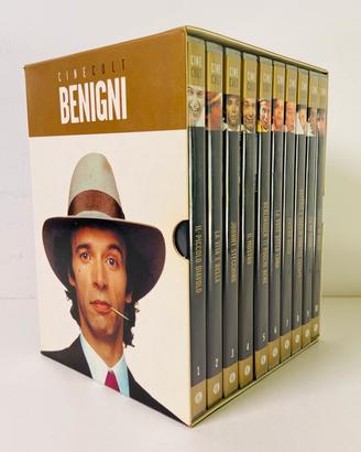 Cinecult Benigni Cofanetto 10 DVD Roberto Benigni