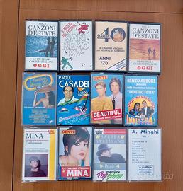 Lotto Musicassette Vintage anni '60 e Grandi Succe