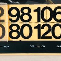 Concept 2000 Slide Rule AM/FM Radio 1975