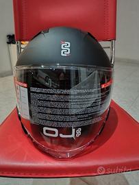 Casco Jet OJ Scatto Nero 