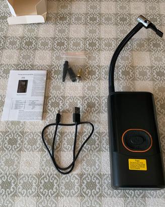 gonfiatore portatile per pneumatici