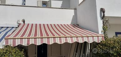 Tenda da sole in alluminio a bracci 4x3m