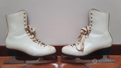 pattini ghiaccio vintage donna n.39