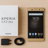 Sony Xperia XA2 Ultra Oro  + cover pari al NUOVO 