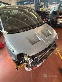 Cofano 500 abarth con prese d aria