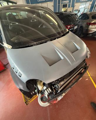 Cofano 500 abarth con prese d aria
