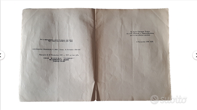 libro antico anni 40 vintage narrativa autografato