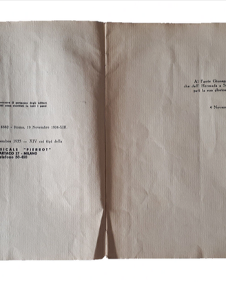 libro antico anni 40 vintage narrativa autografato