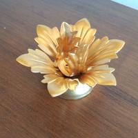 Portacandele in ferro battuto