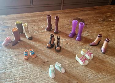 Scarpe bambole vintage 