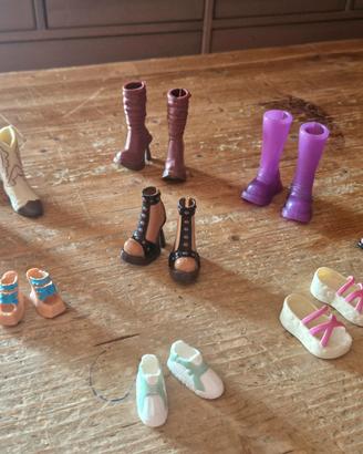 Scarpe bambole vintage 