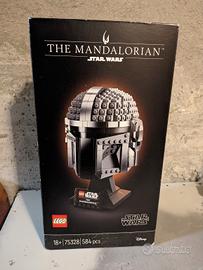 Lego 75328 the mandalorian helmet misb nuovo