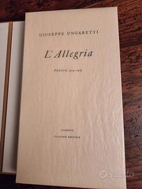 L'allegria di Ungaretti ed. limitata