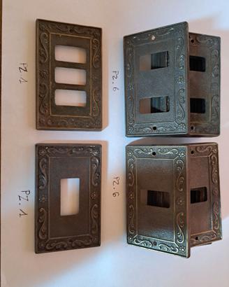 Lotto Placche in Bronzo