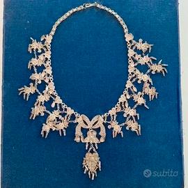 Collier in filigrana d’argento