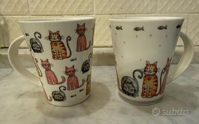 Coppia tazze Spotted Dog Gift Company