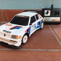 NIKKO Peugeot 205 1/16 Vintage 1986