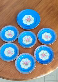 Servizio piatti da dolce in porcellana Bavaria