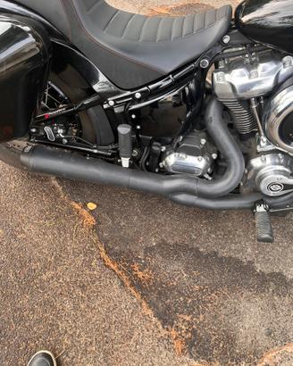 Scarico Street bob Harley 