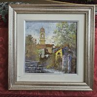 Bel dipinto Olio su tela di Marino Bocciardo