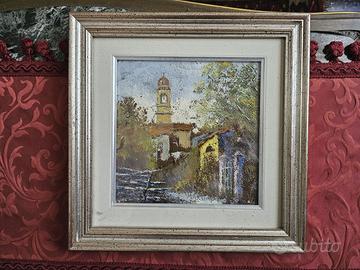 Bel dipinto Olio su tela di Marino Bocciardo