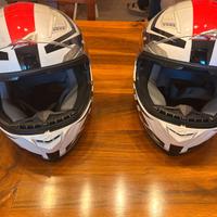 2 caschi moto