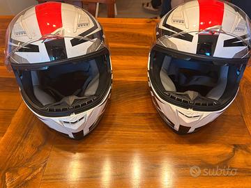 2 caschi moto