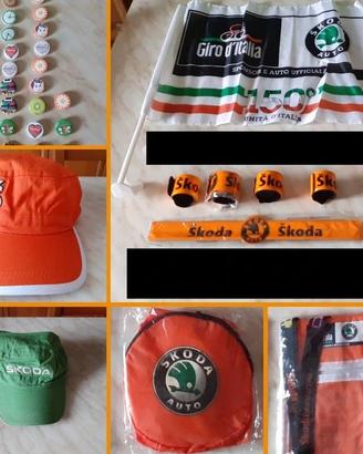 Skoda Cappellini Portabadge Borsa Spille Bandiera