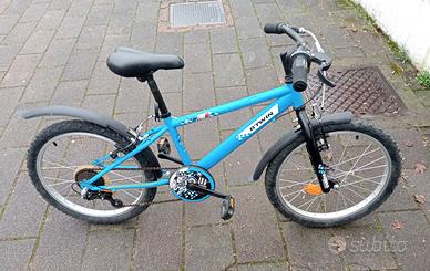 BICICLETTA RAGAZZO BTWIN BLU
