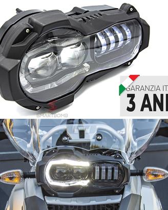 Faro led bmw gs 1200 2004-2013 + protezione