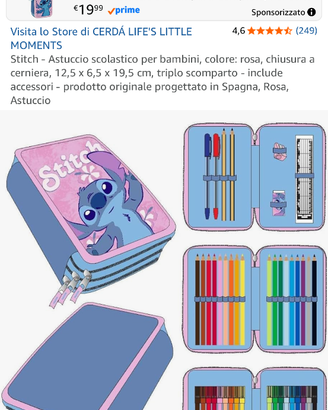 Astuccio 3 zip stich