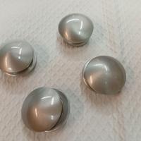 N. 4 FERMATENDA CALAMITATI ACCIAIO CASA VALENTINA