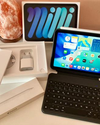 Ipad Mini 6 Wi-Fi + Cellular 5G Pencil e Tastiera