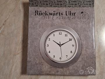 Orologio da parete antiorario