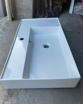 Lavandino bagno in ceramica di design Artesi