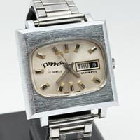 flipper tv nos 36mm vintage watch orologio