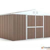 Box lamiera deposito Acciaio 403x269 tortora