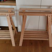 Cavalletti in legno