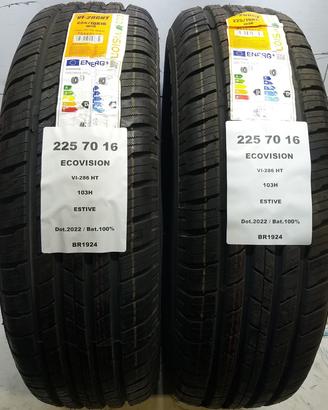 2 GOMME 225 70 16 ECOVISION BR1924